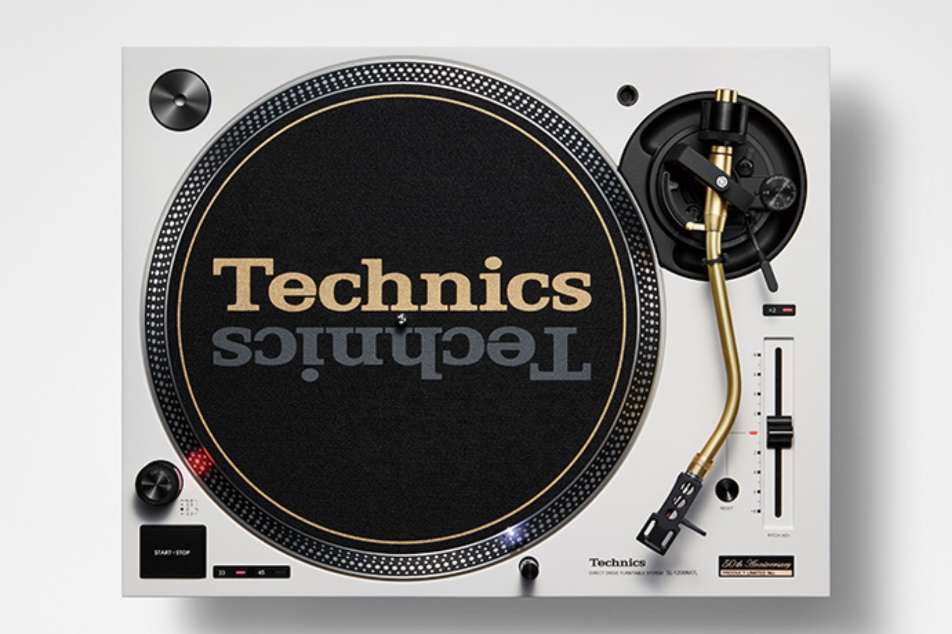 DJ用ターンテーブルの代名詞！Technics SL-1200シリーズ発売50周年記念