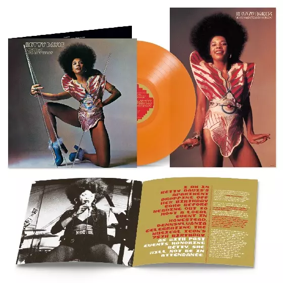 THEY SAY I'M DIFFERENT (ORANGE VINYL)/BETTY DAVIS/ベティー