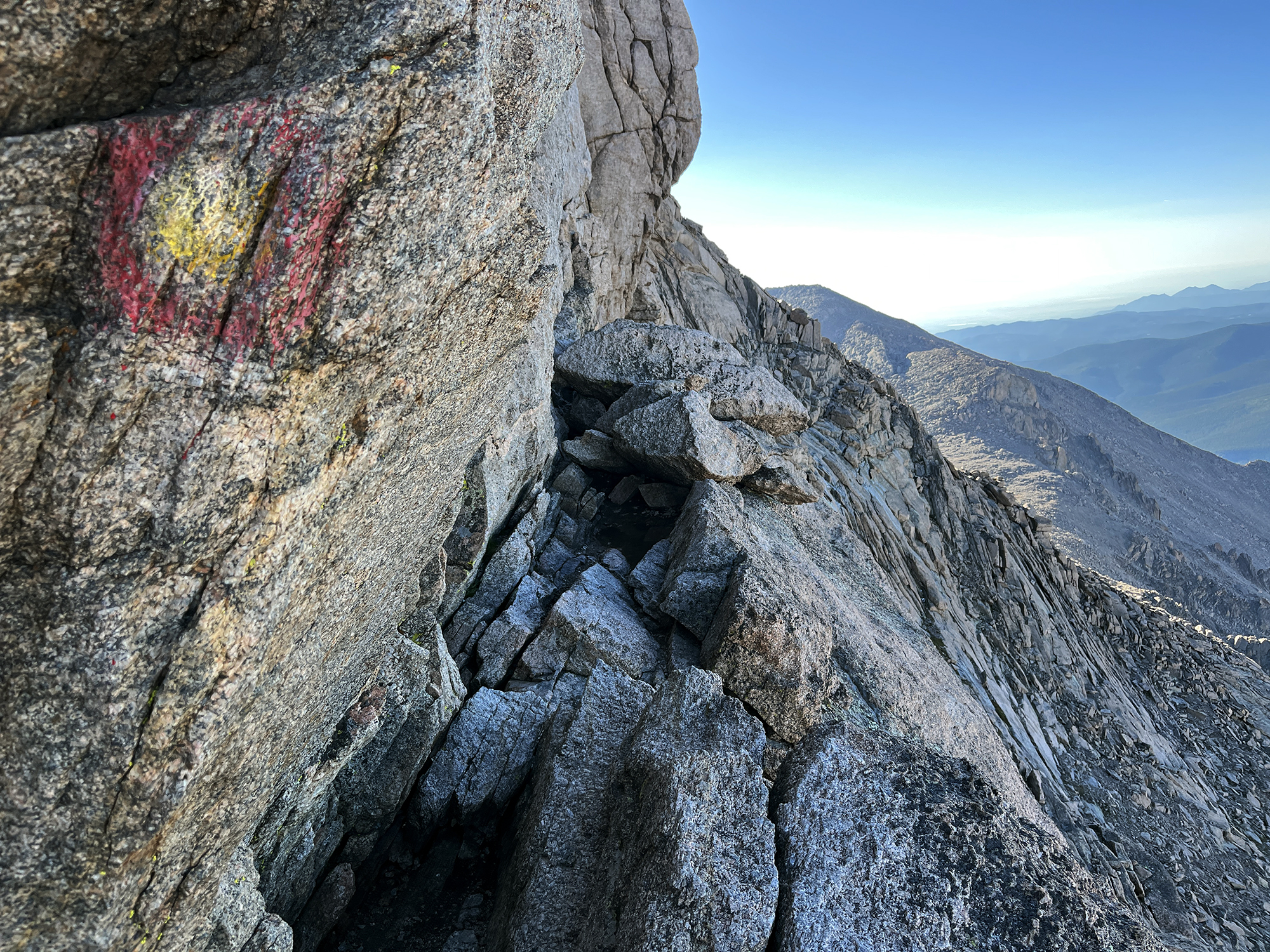 Longs Peak via the Keyhole Route - dismal wilderness