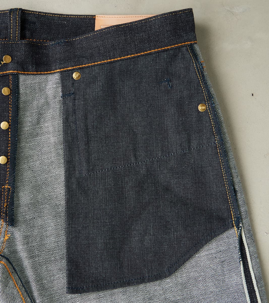 Benzak Denim Developers - BDD-006 - Mid Slim - 13.5oz Grey Cast