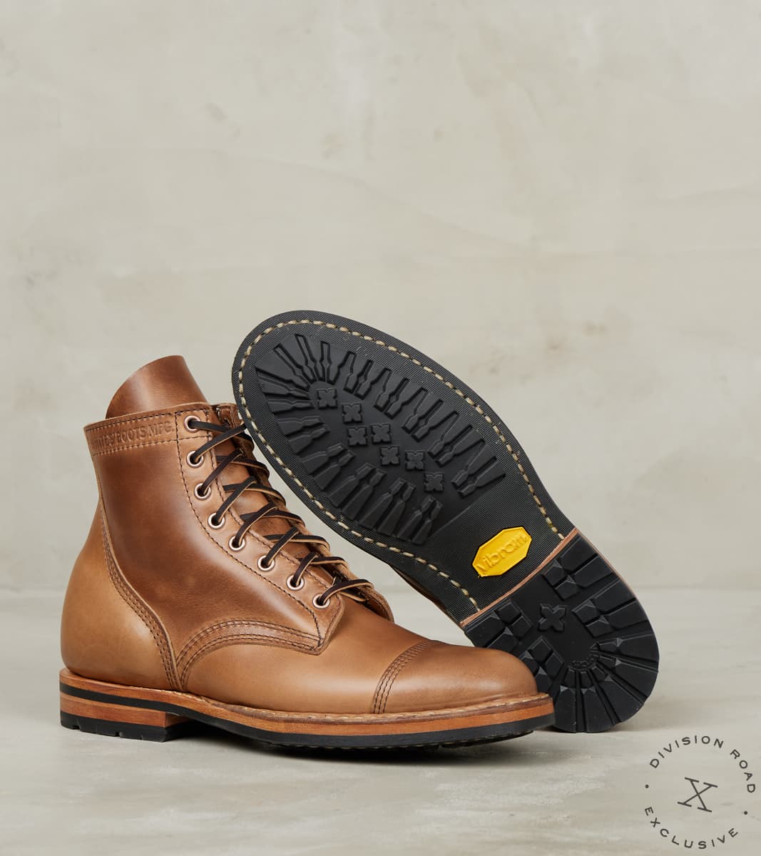 White's x DR MPM1 - MP - Vibram Mini Lug - Horween Natural CXL