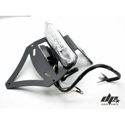 Plate holder + LED lamps Kawasaki ZX6R 636 (2019-2023)