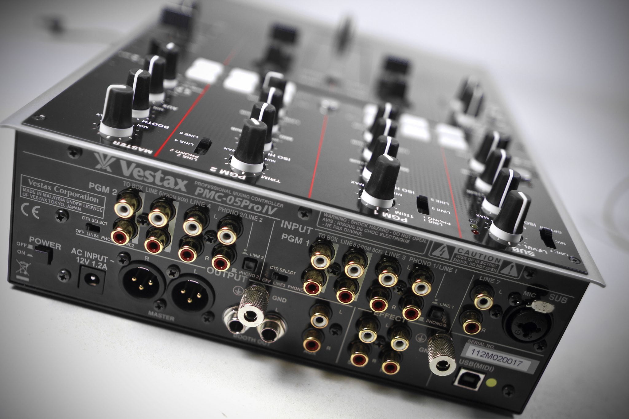 Vestax PMC-05ProIV 動作良好 Vestax #PMC05pro4 このミキサーを初めて