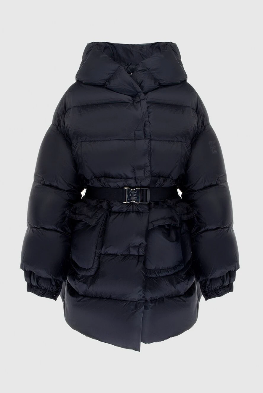 Ermanno Scervino women's black polyamide down jacket 170385