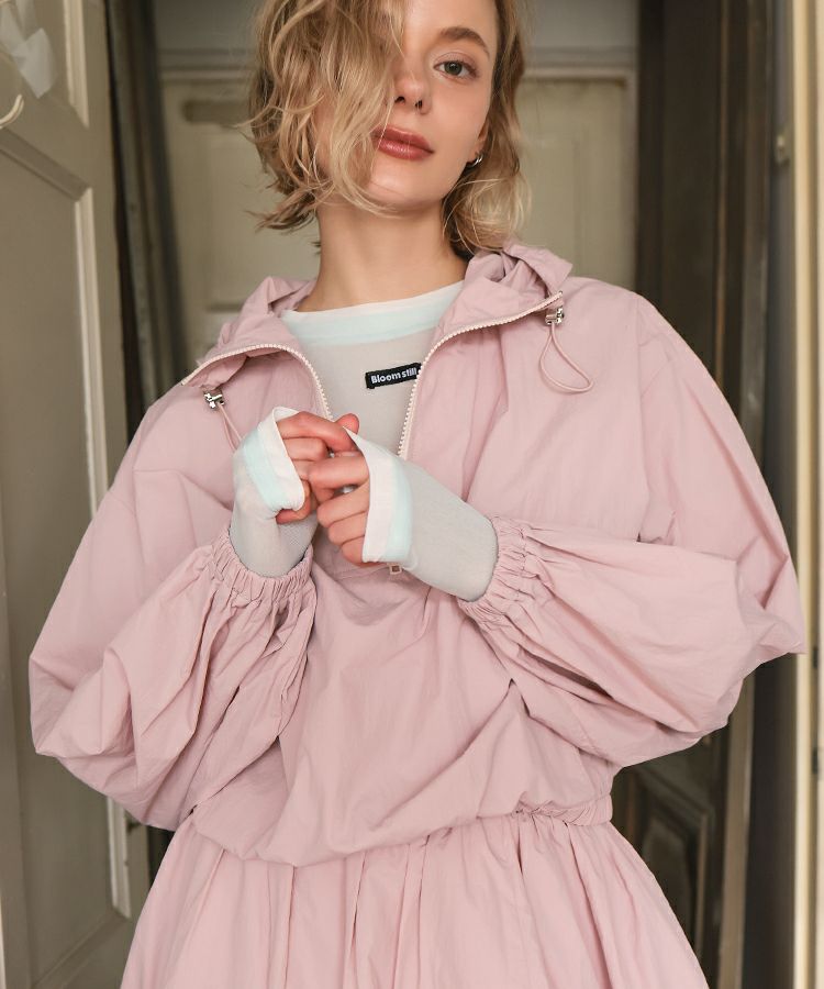 2wayスカラップベンチコート[C]