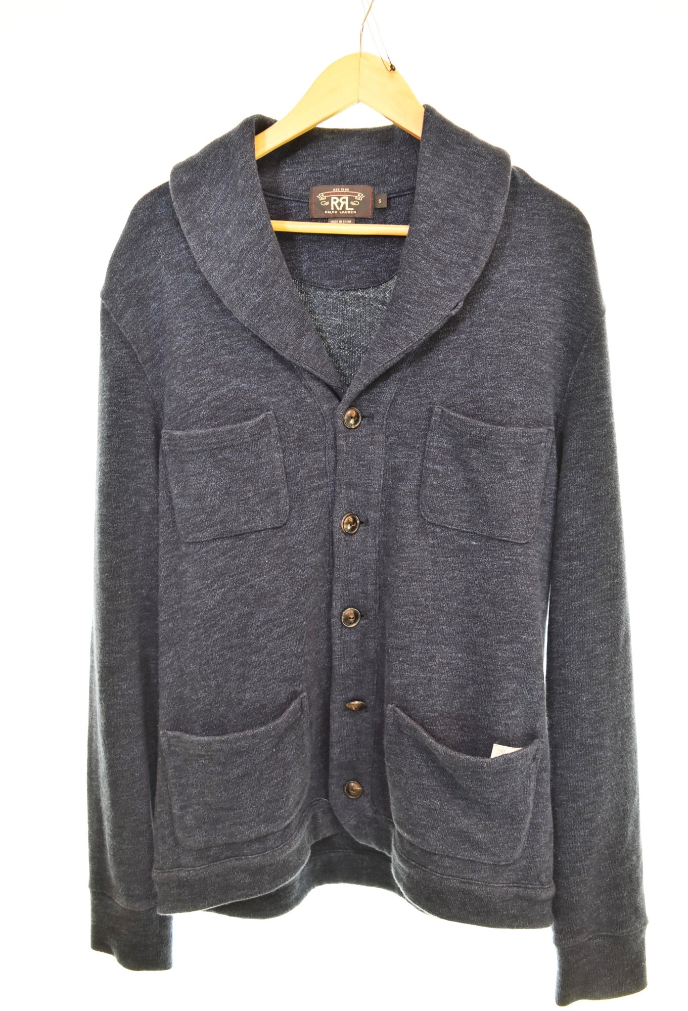 ダブルアールエル RRL ショールカラー カーディガン カーディガン