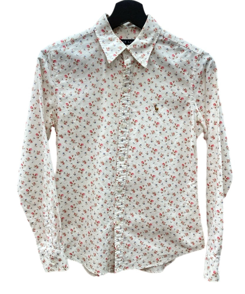 ラルフローレン RalphLauren フラワープリント カラーシャツ Flower