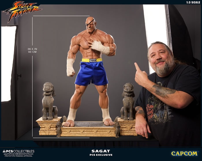 ストリートファイター PCS サガット 1/3 B スタチュー フィギュア