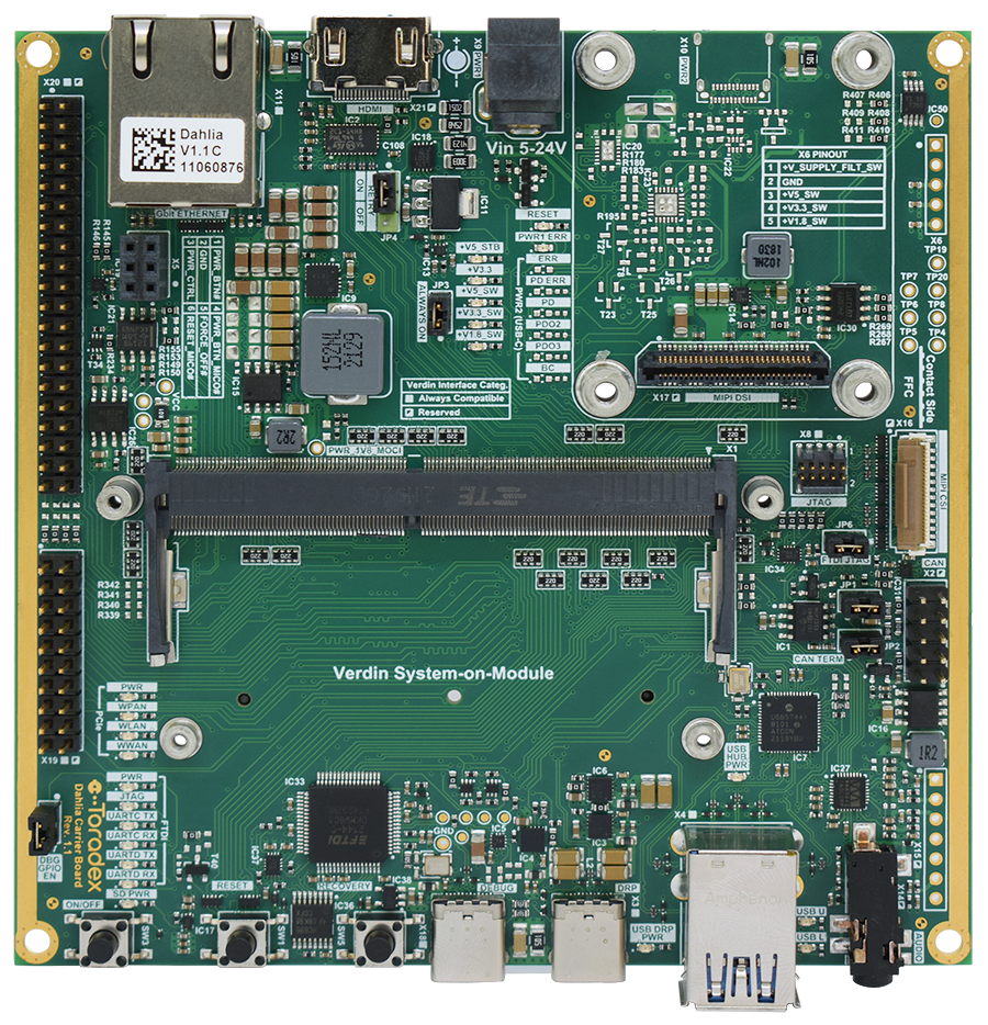 Dahlia Carrier Board