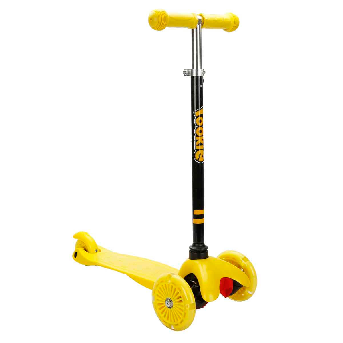 Gokidy Rookie 3 Tekerlekli Işıklı Sarı Mini Scooter | Toyzz Shop