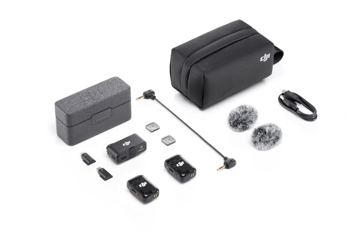 Dodd Camera - DJI MIC 2 (2 TX + 1 RX + Charging Case) | Dodd Camera