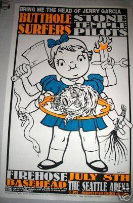 Butthole Surfers Seattle 93 by Frank Kozik | DogStreets