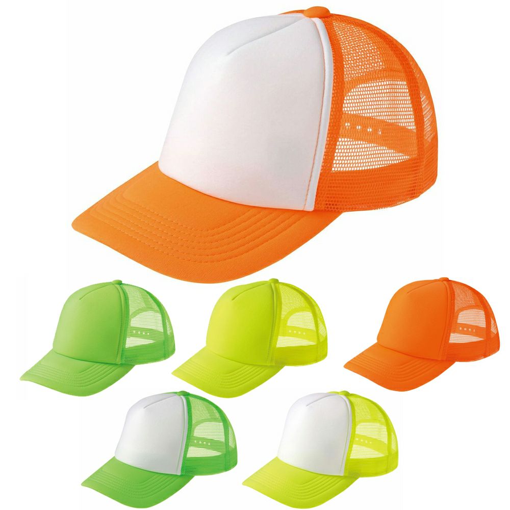 蛍光カラーメッシュキャップ [TMS-700EVM-NEON] | 名入れロゴ・ネーム