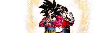 ドッカンバトル】LR『究極パワーのサイヤ人戦士』超サイヤ人4孫悟空&超