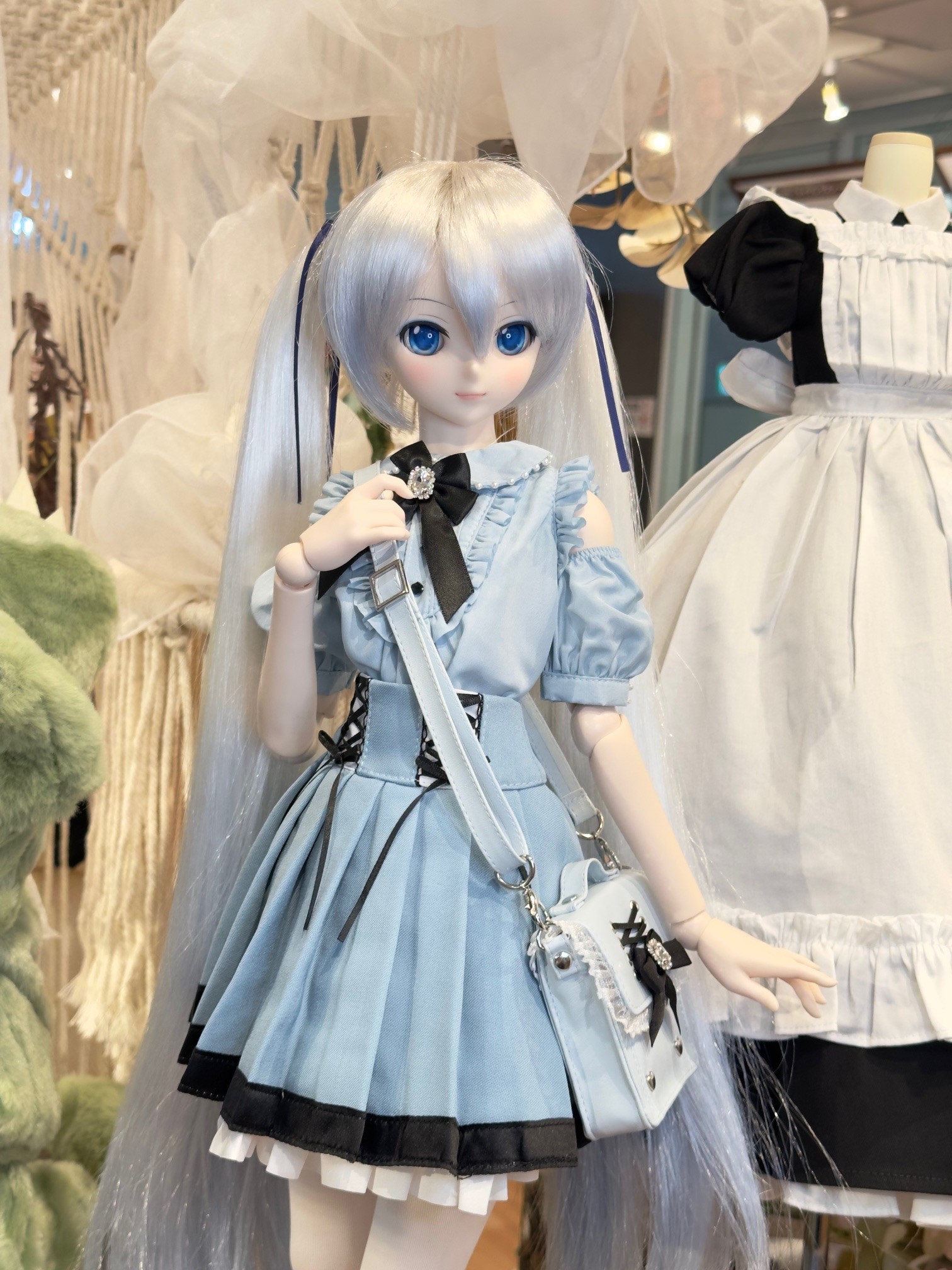 小悪魔ワンピセット（水色） | ボークス公式 ドルフィーオンラインストア