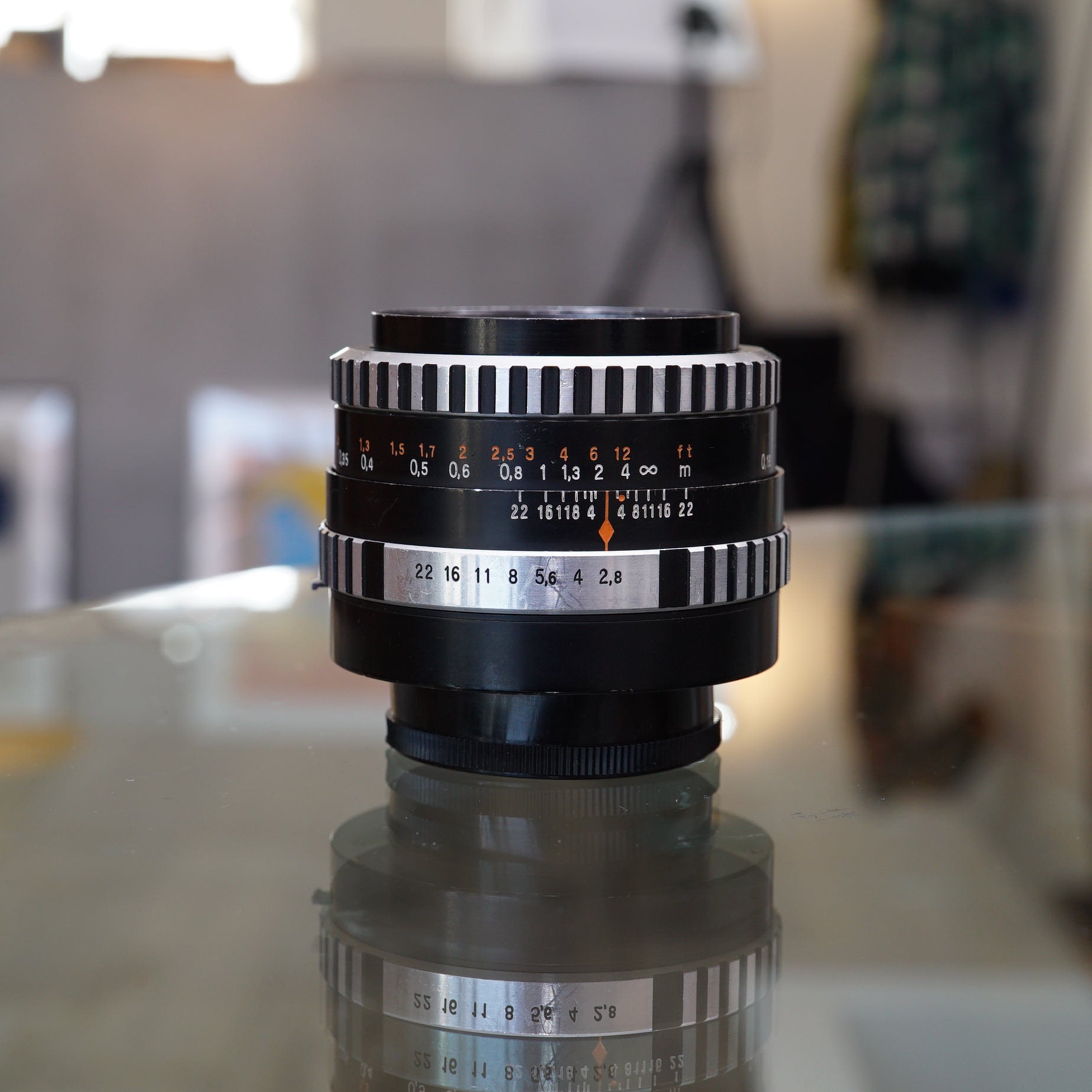 Carl Zeiss Jena Flektogon 35mm f/2.8 ゼブラ [M42]【整備済み