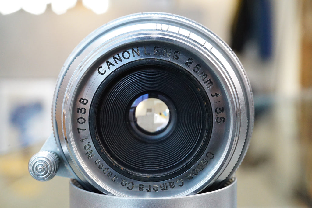 Canon 28mm f/3.5 [Lマウント] クローム【整備済み】 – Doppietta-Tokyo