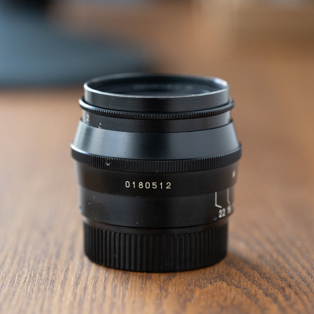 Jupiter-8 50mm f/2 キリル文字表記 [Lマウント] – Doppietta-Tokyo