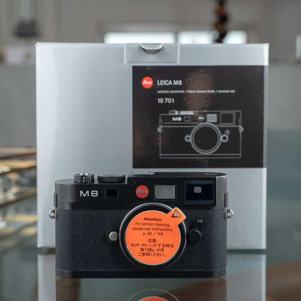 Leica M8 Black Chrome ブラッククローム – Doppietta-Tokyo