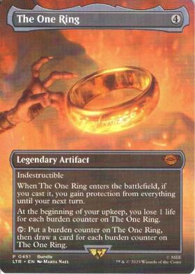 LTR)The One Ring(0791)(拡張枠)(サージ)(F)/一つの指輪 | (FOIL)神話