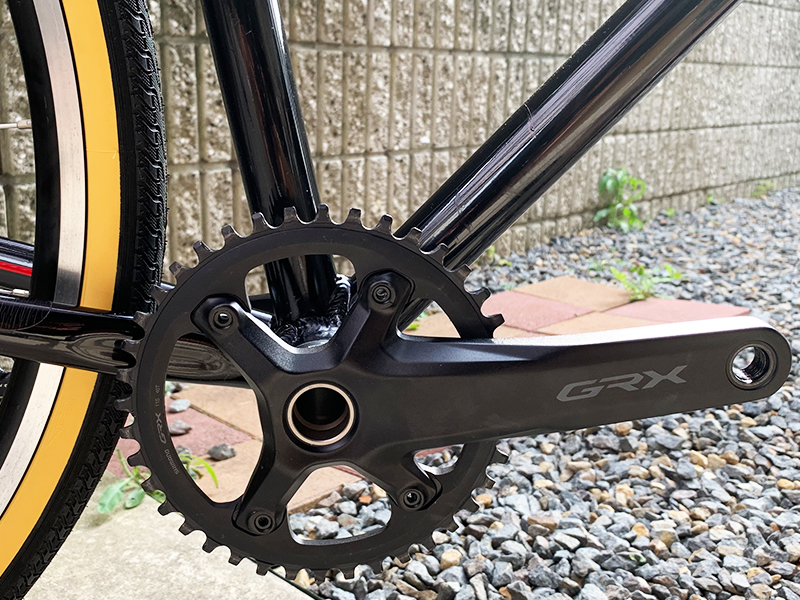 GIOS（ジオス）ミストラルのレストア⑫軽快さを求めてフロントシングル