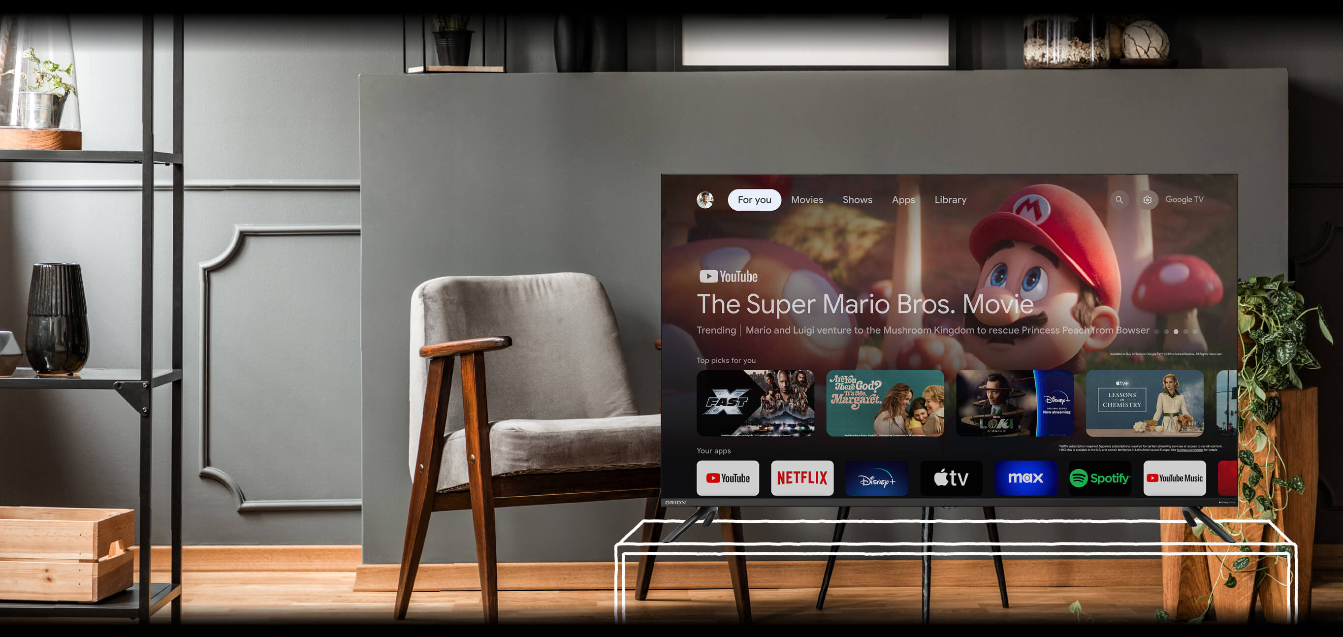 SMART TV -Tunerless- GL Series 【公式】ORION（オリオン）日本思考の