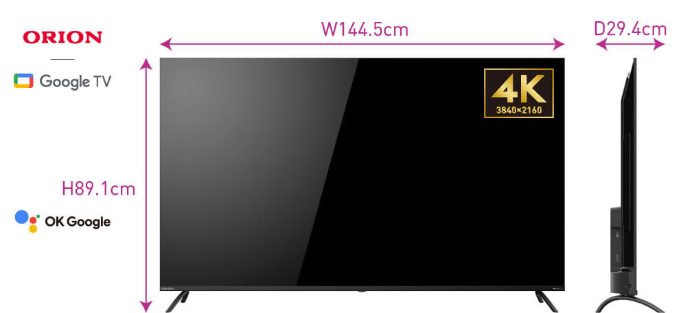 SMART TV -Tunerless- GL Series 【公式】ORION（オリオン）日本思考の