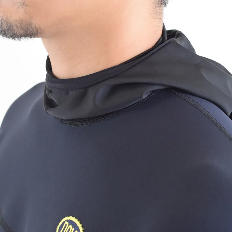 D-lite ベスト フード付き｜ジップレス（1mm）MENS [国産高級ウェット