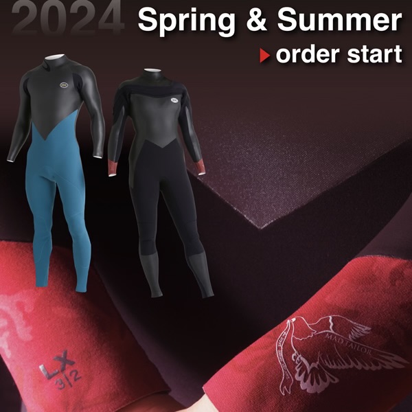 2024 SPRING/SUMMER COLLECTIONのご案内 | 国産高級ウェットスーツのDOVE