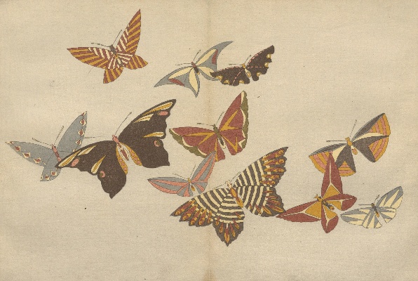 Cho senshu (Thousand butterflies) | NDL Image Bank | Digital