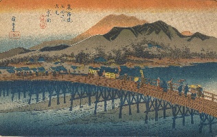 三条大橋 | 錦絵と写真でめぐる日本の名所 | 電子展示会