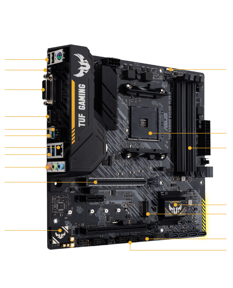 TUF GAMING B450M-PLUS II｜Motherboards｜ASUS USA