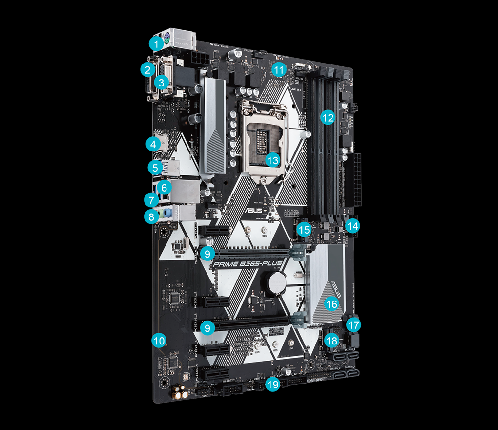 PRIME B365-PLUS｜マザーボード｜ASUS 日本