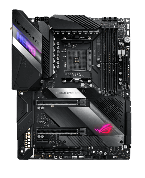 ROG Crosshair VIII Hero (WI-FI) | マザーボード | ROG Japan