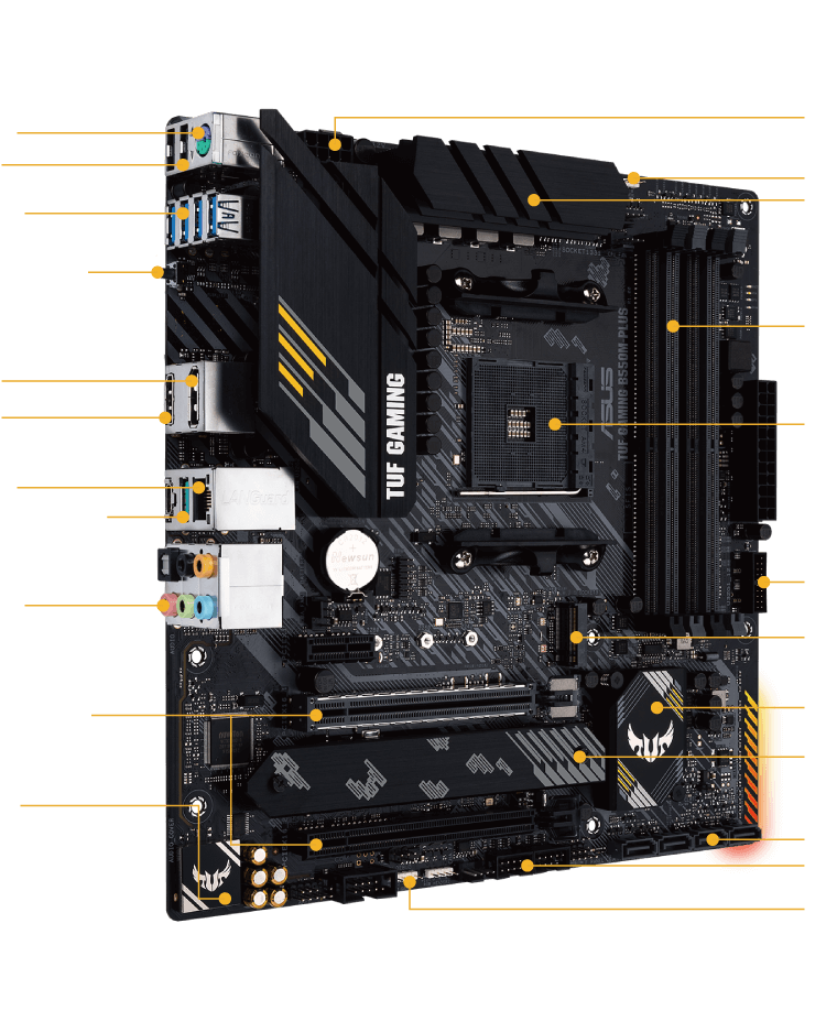 TUF GAMING B550M-PLUS｜Motherboards｜ASUS Global