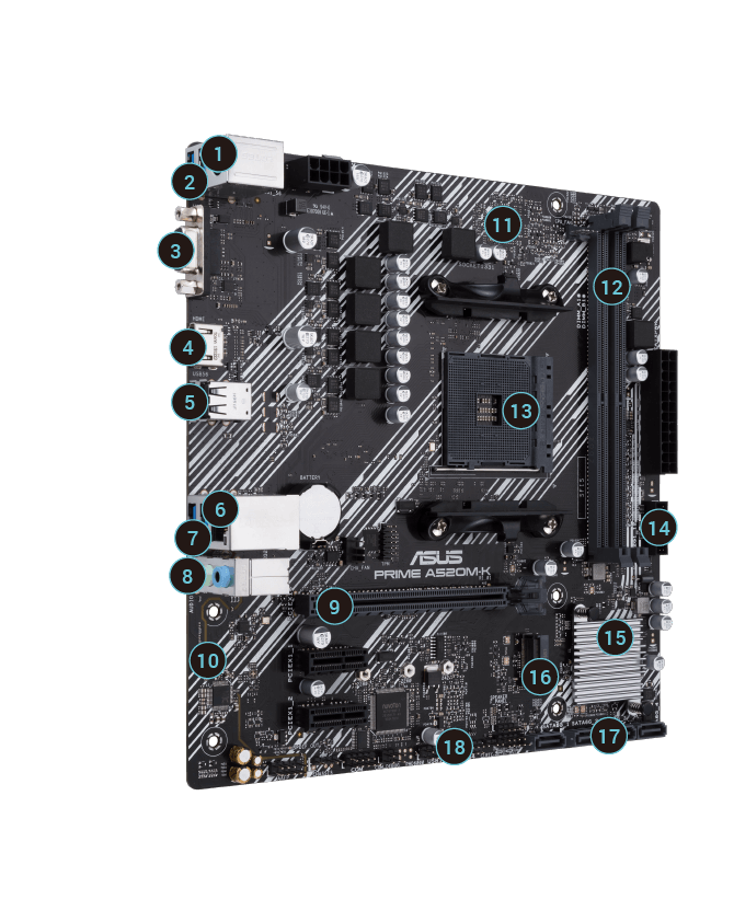 PRIME A520M-K｜Motherboards｜ASUS United Kingdom