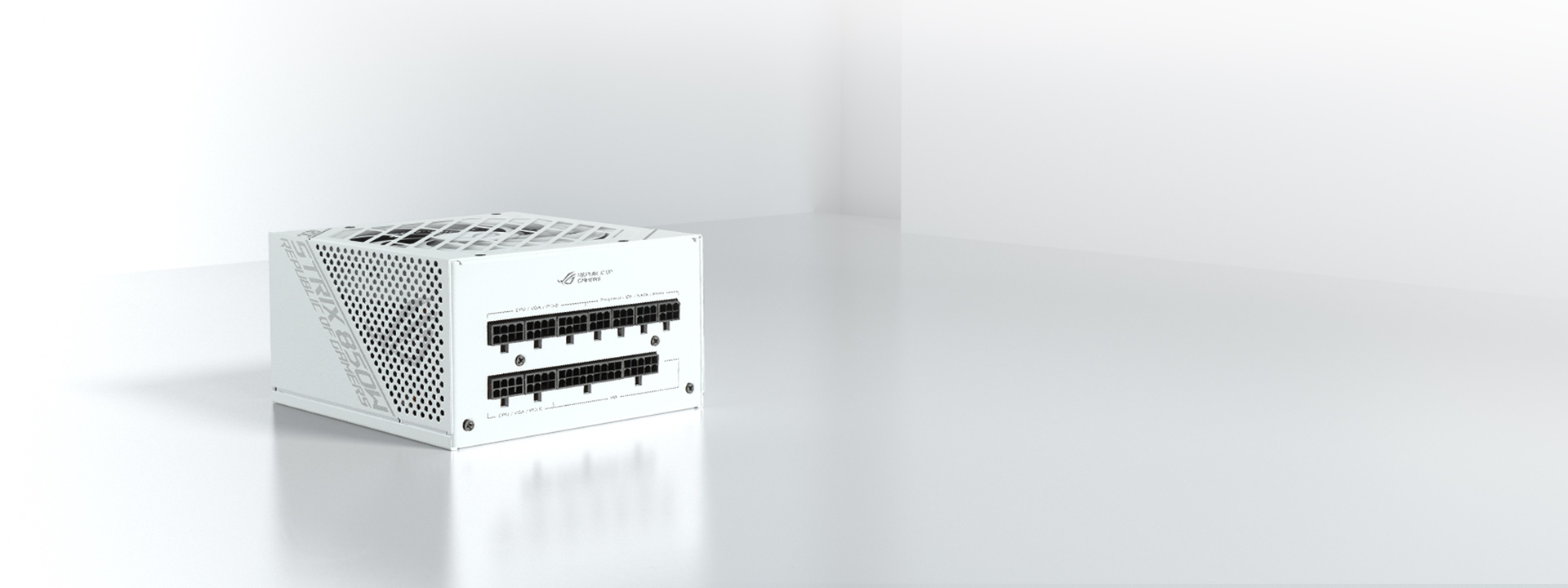 ROG-STRIX-850G-WHITE | ROG Strix | Gaming 電源ユニット｜ROG