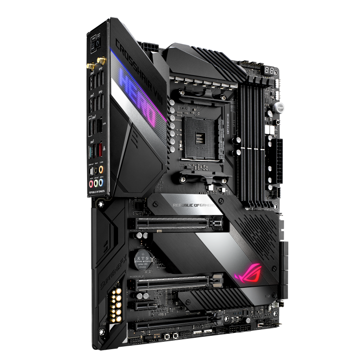 ROG Crosshair VIII Hero (WI-FI) | マザーボード | ROG Japan