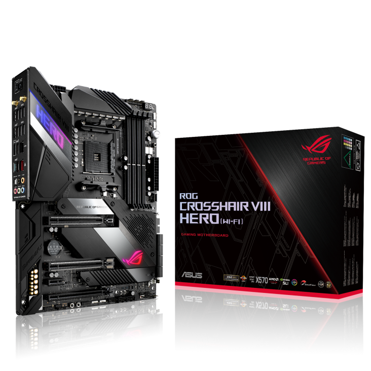 ROG Crosshair VIII Hero (WI-FI) | マザーボード | ROG Japan