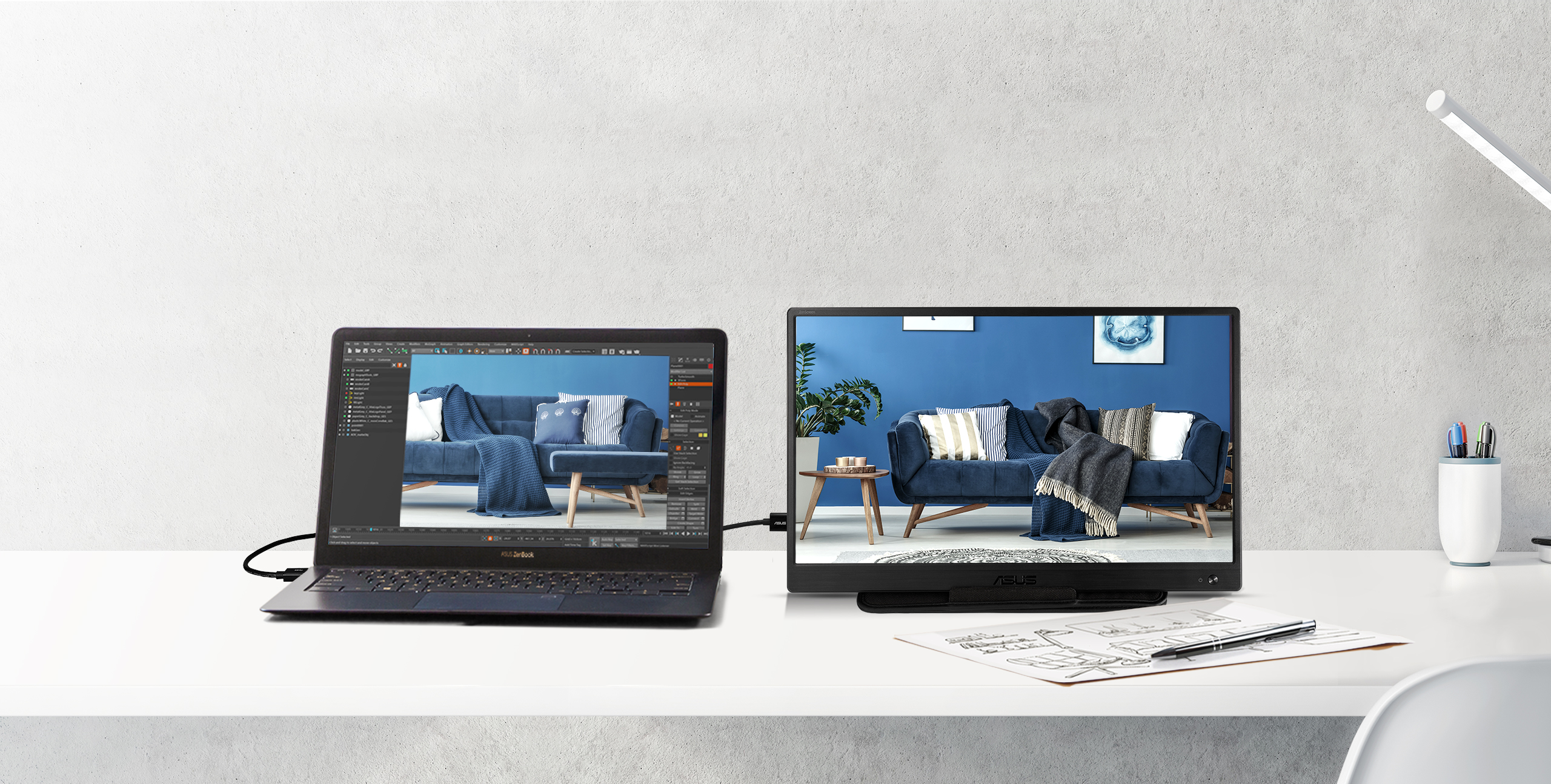 ZenScreen MB165B｜モニター｜ASUS 日本