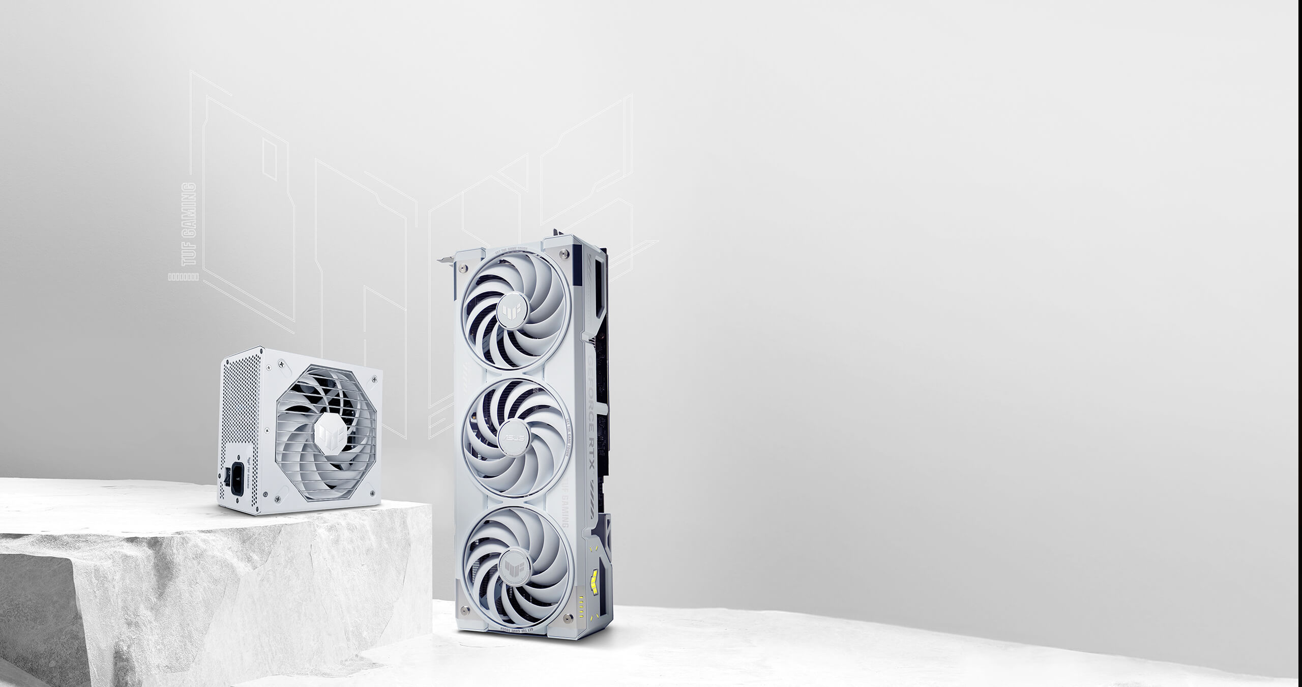 ASUS TUF Gaming GeForce RTX™ 5070 Ti 16GB White OC Edition