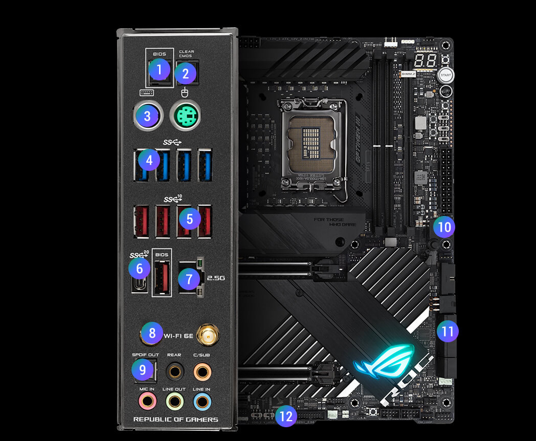 ROG MAXIMUS Z690 APEX | Motherboards | ROG Canada