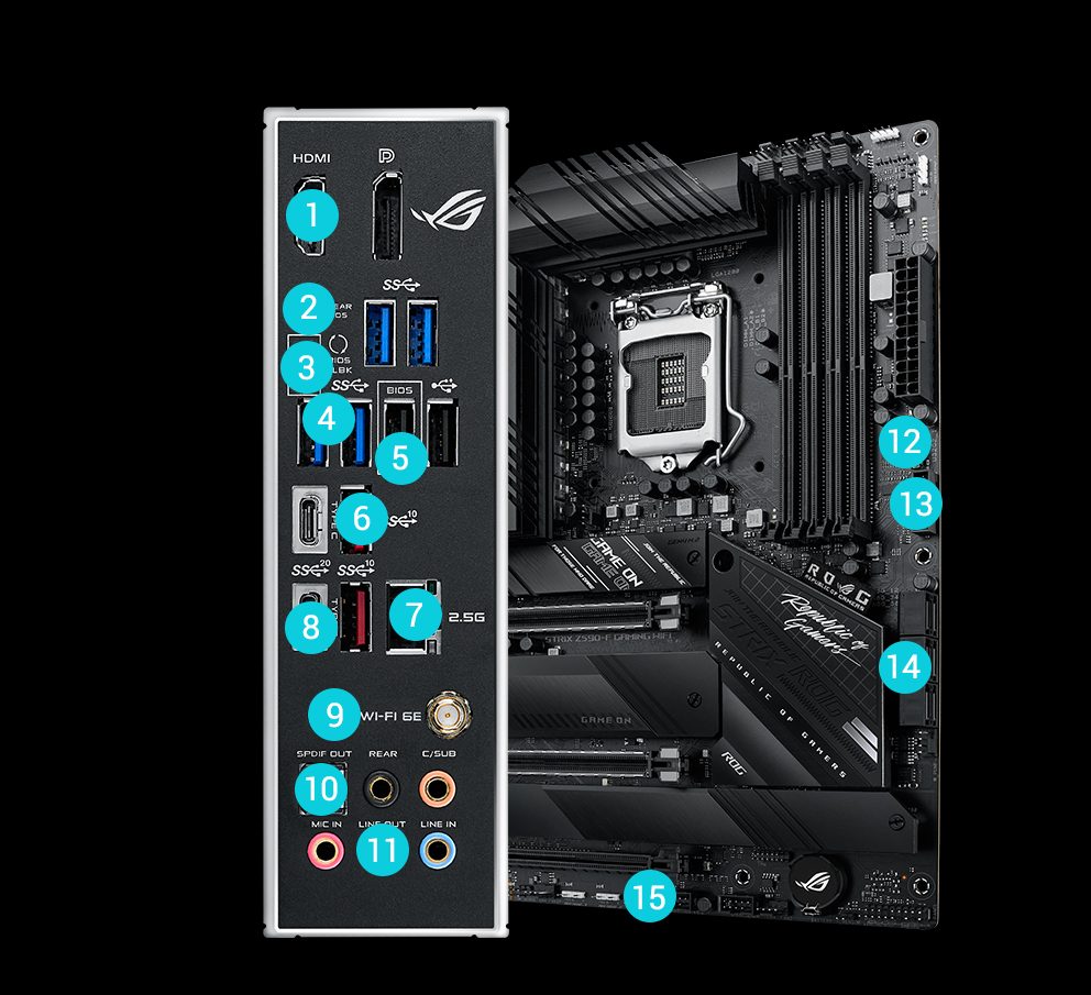 ROG STRIX Z590-F GAMING WIFI