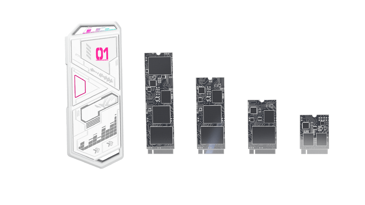 ROG Strix Arion Hatsune Miku Edition | Gaming Storage｜ROG