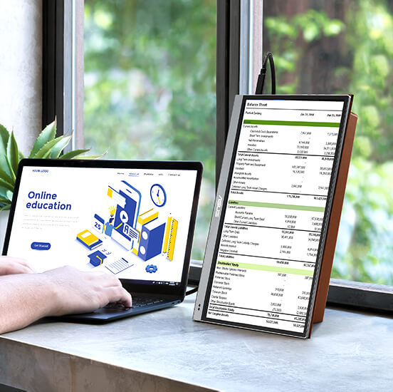 ASUS ZenScreen OLED MQ13AH｜Monitors｜ASUS Global