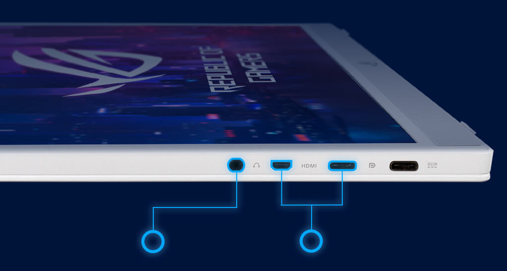 ROG Strix XG16AHPE-W | 23 インチ未満 | Gaming 液晶ディスプレイ