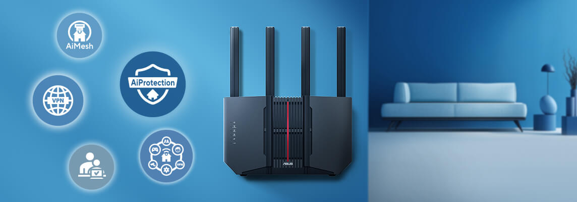 2025年ベストWiFi7 AiMesh Extendable Router | ASUS Japan