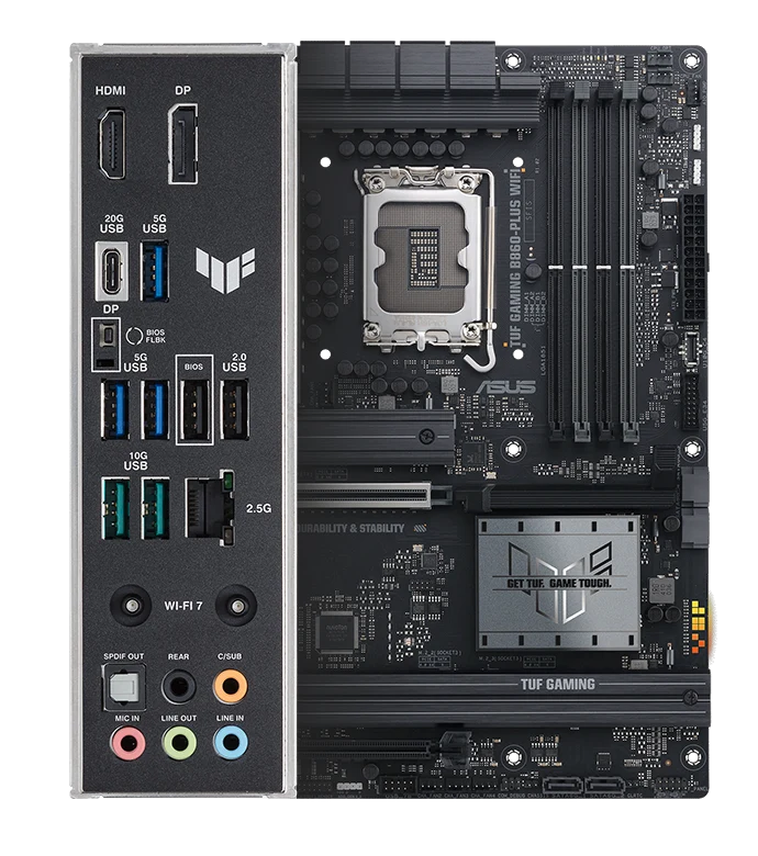 TUF GAMING B860-PLUS WIFI｜Motherboards｜ASUS USA