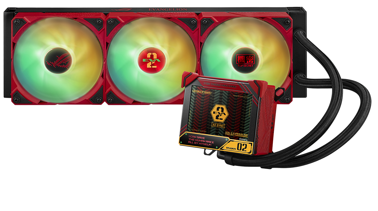 ROG RYUJIN III 360 ARGB EVA-02 EDITION | ROG Ryujin | Gaming CPU液