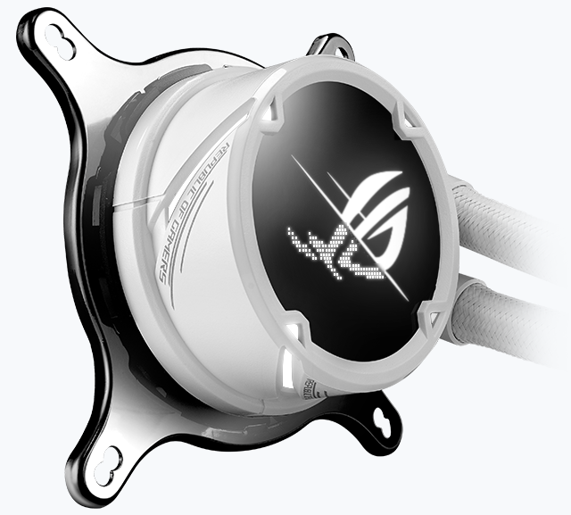 ROG STRIX LC II 240 ARGB WHITE EDITION | ROG Strix LC | Gaming CPU